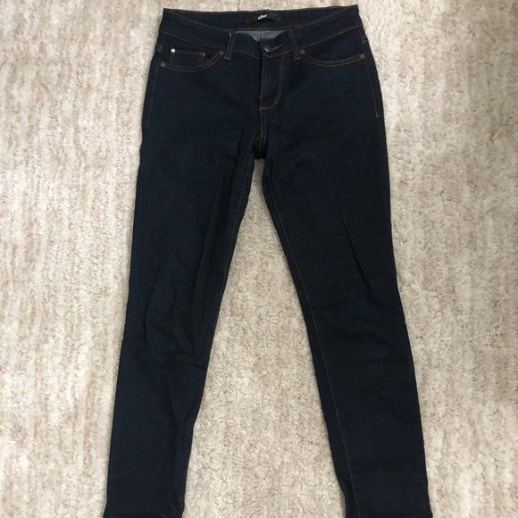 ELSE DARK BLUE SKINNY JEANS SIZE 25 - Picture 1 of 5